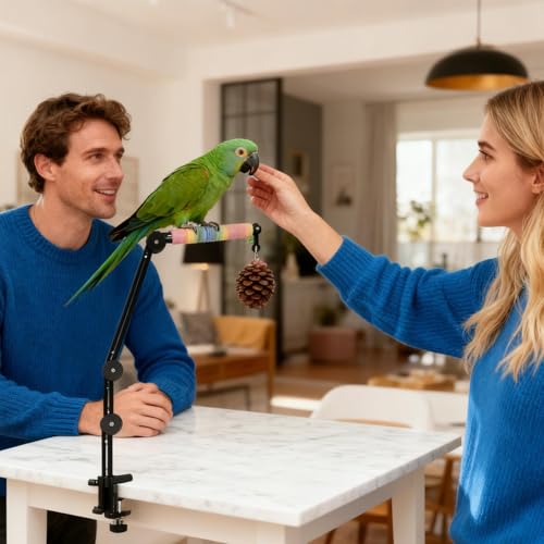 Accessoire multifonction pour oiseaux de cage et calopsitte - 5