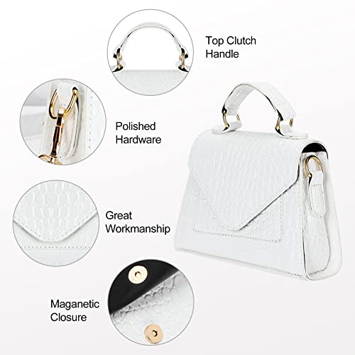 Image of Women's Summer Mini Crossbody Bags, Top Handle Clutch Handbag, Trendy Cute Purse