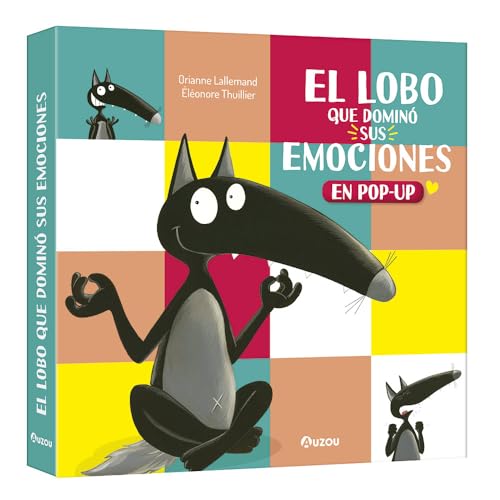 El lobo que dominó sus emociones.Pop up (Lobo/Llop)