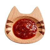 Cuenco de salsa de soja de madera, reutilizable, para el hogar, cocina, , buffet, aperitivo, queso, antipasti, salsas