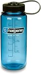 Nalgene 16 oz Wide Mouth Water Bottle | Slim Cup Holder Size, BPA-Free, Durable & Leak Proof, Lightweight Travel Bottle, Denim
