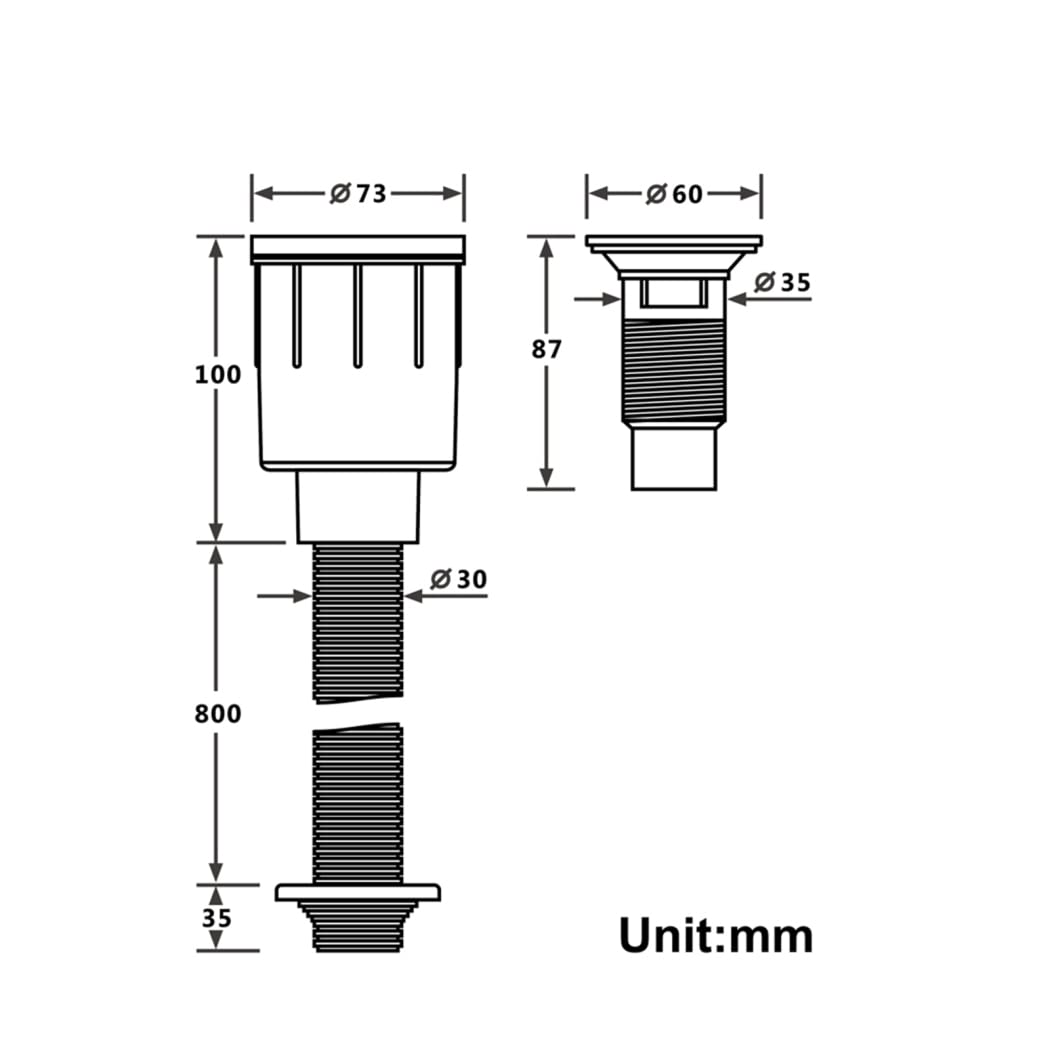WRIST Desagüe Lavabo,Tapón De Desagüe Emergente para Lavabo De Baño con Manguera, Filtro De Desagüe De Latón, Conjunto De Desagüe para Fregadero con Rebosadero, Cromado