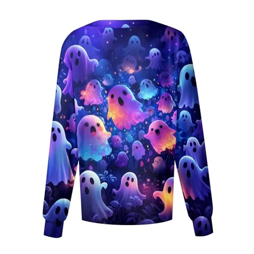 Printed Scrub Jackets for Woman Print Long Sleeve Plus Size Womens Scrubs for Women Nursing Jacket with Pockets
