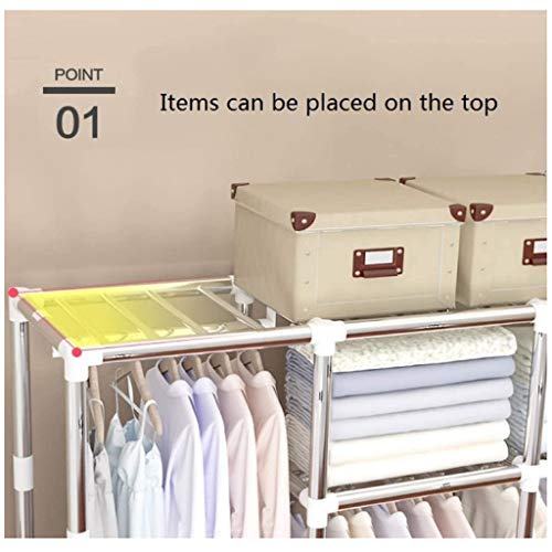 Armario simple combinado ZAW para organizar dormitorios y mudanzas 5