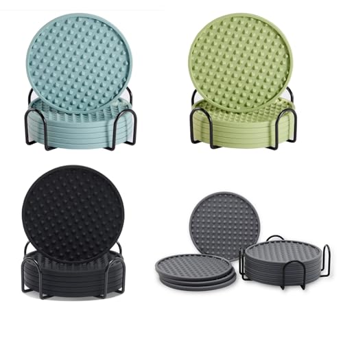 Protection de table en silicone bleu : finis les impacts - 3