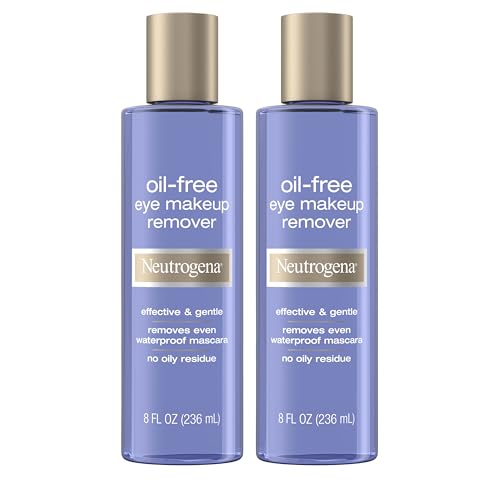 Neutrogena Oil-Free Eye Makeup Remover & Cleanser, Gentle & Non-Greasy ...