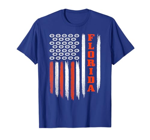 Florida USA Flag Patriotic Design for Men Women & Kids T-Shirt
