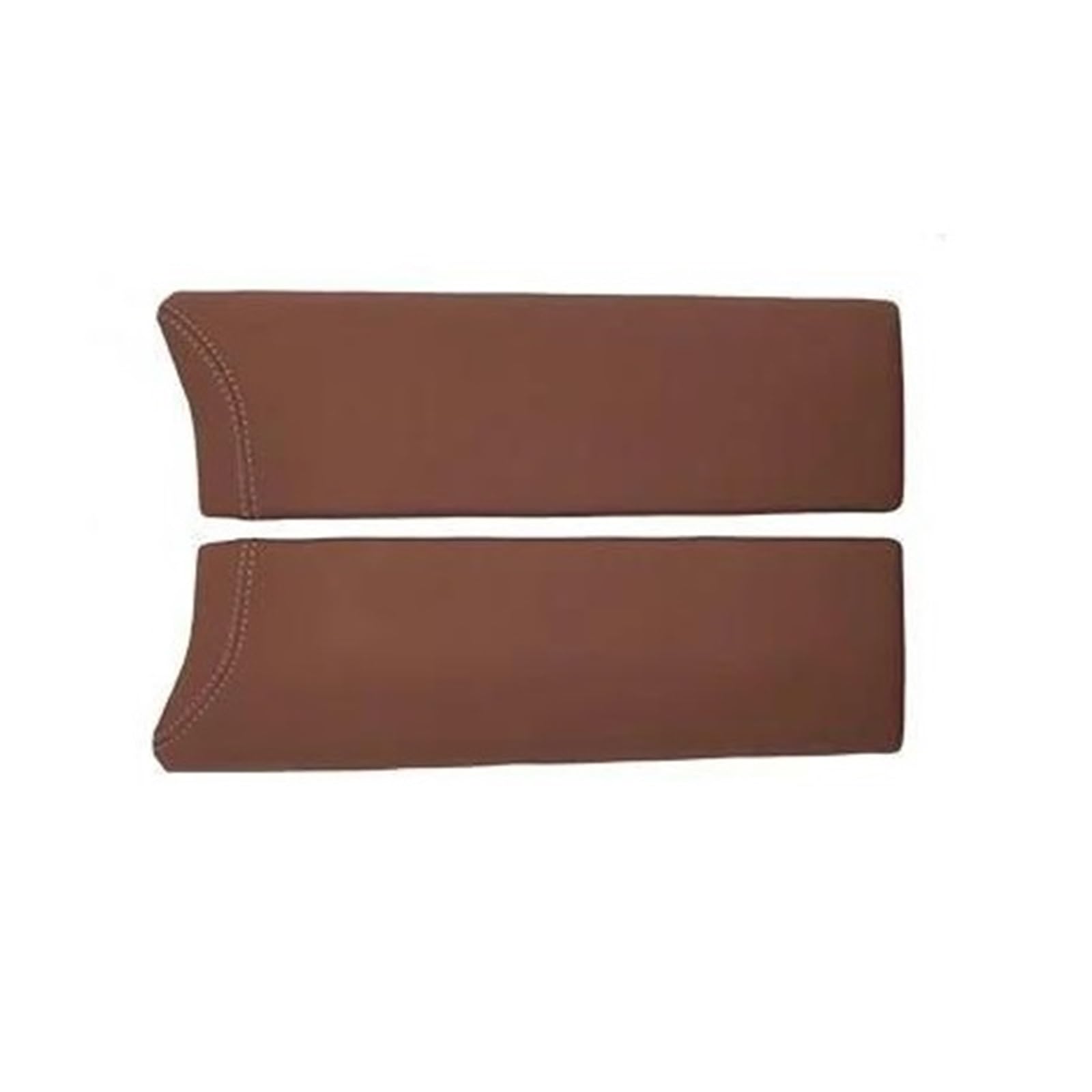 Fcaopcwama Brown For Bmw 5 Series I5 G60 2024-2025 Car Armrest Box Cover Plate Carbon Fiber Pattern Decorative Abs Leather Car Armrest Storage Box