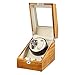 Produktbild Yxx max Uhrenbeweger fur automatikuhren Uhrenbeweger, Haushalt Automatische Leise 2 + 3 Drehen Turn Table Gerät Motor Box Mechanische Uhren Wickelkästen, 19 * 25,5 * 22 cm