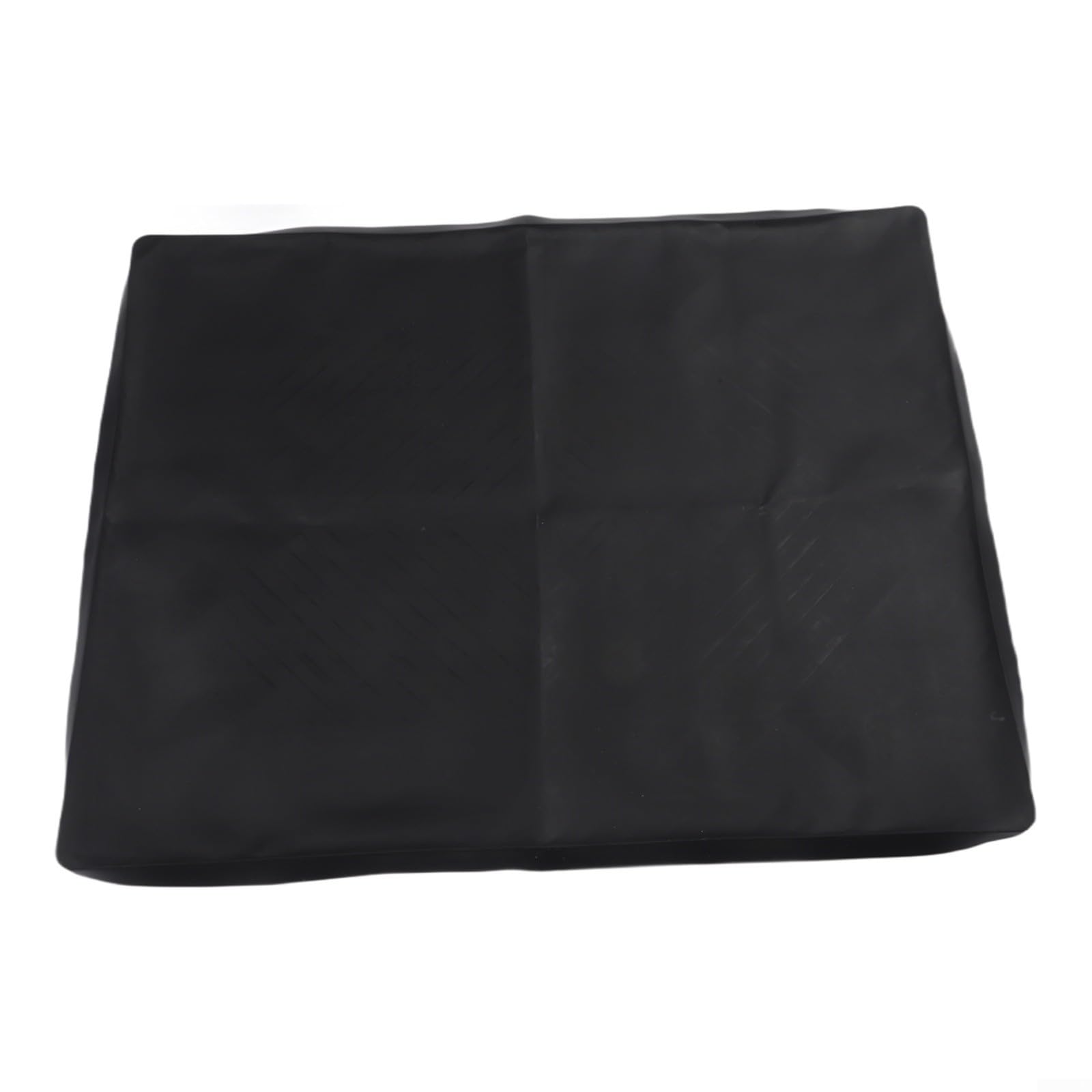 Bandeja de Silicona para Debajo del Lavabo, Alfombra Protectora contra Fugas en Cocina, Antideslizante y, para ideal para Armarios, Medidas 86x56 cm, Negro(86x56x2.5cm)