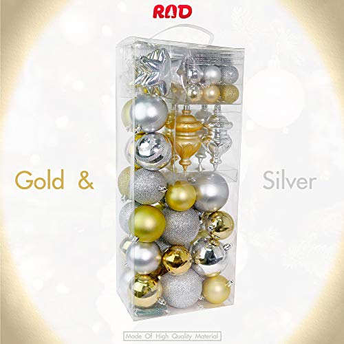RN'D Christmas Snowflake Bauble Ball Ornaments - Image 4