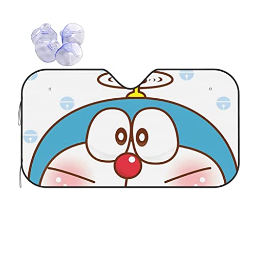 ドラえもん 車用 サンシェード 簡単着脱 吸盤 車 遮光 遮熱 紫外線カット 車用サンシェード 日よけ 日焼け対策 サンシェード S:70×130cm