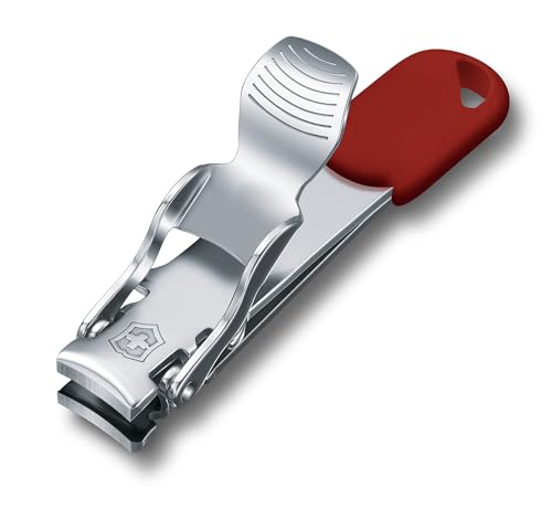 Victorinox Nail Clipper Swiss Made Manicure Pedicure for Men Women Ultra Sharp Small ABS/cellidor Red