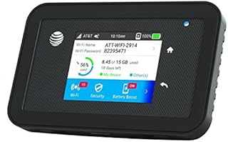 NETGEAR Unite Explore AC815S | Mobile WiFi Hotspot Cat.9 4G LTE | Up to 450Mbps Download Speed | Connect Up to 15 Devices | 18 Hours of Use Per Charge | 2 MIMO TS-9 Antenna connectors | GSM Unlocked
