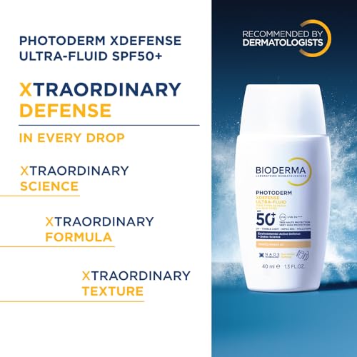 Image of Bioderma Photoderm XDefense Ultra-Fluid SPF 50+ Tinted Sunscreen I PA ++++ I In-Vivo tested