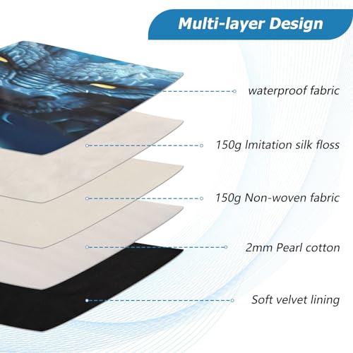 Funda para portátil 13-14 pulgadas impermeable azul miniatura 4