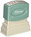 Xstamper(R) One-Color Title Stamp, Pre-Inked, "File Copy", Red