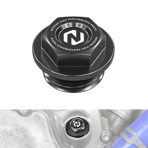 Image of NICECNC Motorcycle Engine Tank Cover Plug Cap Universal Compatible with Honda CRF150R 2007-20 CR125R 1990-07 CR250R 1990-07 CRF250R 04-17,Compatible with Yamaha YZ80 85 98-20 YZ250 99-22,See Fitment