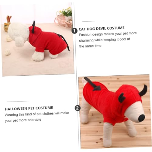 Disfraz de Diablo para perro talla L GALPADA miniatura 4