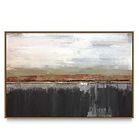 Framed Canvas Wall Art Colorful Abstract Canvas Prints Home Artwork Decoration for Living Room,Bedroom - 16x24 inches