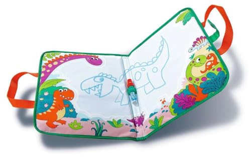 Ravensburger 4566 Aquadoodle Travel Dino Erstes Malen für unterwegs Fleckenfreier Malspaß mit Wasser Reiseset für Kinder ab 18 Monaten - vue 8