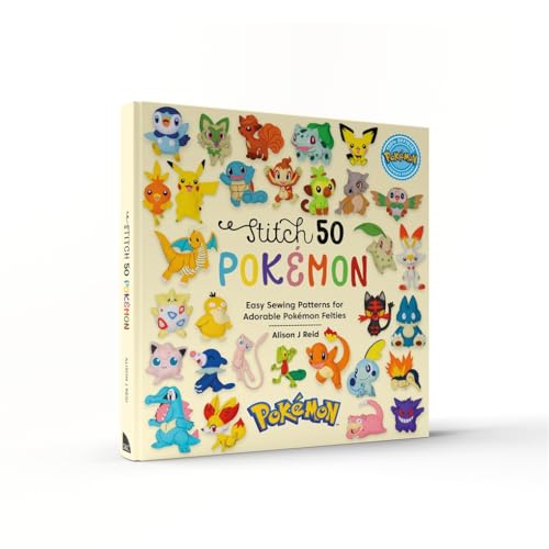 Stitch 50 Pokemon: Easy sewing patterns for adorable Pokemon felties - Image 2