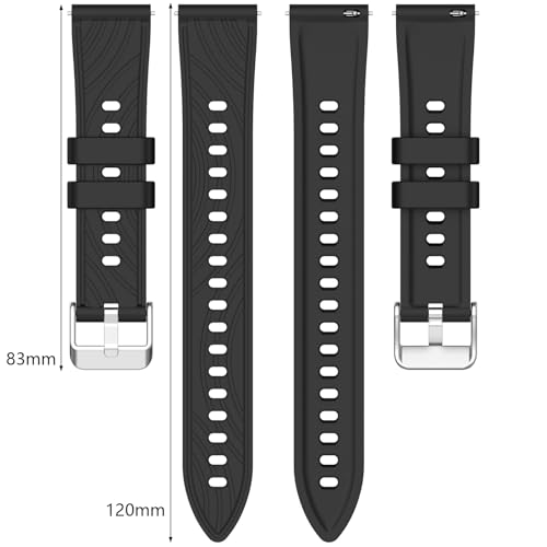 Correa de silicona para reloj Huawei GT 5/GT5 Pro/GT4 miniatura 6