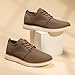 Bruno Marc Men's CoolFlex Breeze Mesh Sneakers Oxfords Lace-Up Lightweight Casual Walking Shoes,Size 9.5,01 Light/Brown,Grand