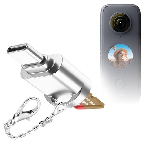 Adaptateur Insta360 ONE X2 lecteur Micro SD USB-C pour voyageur