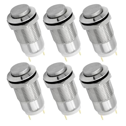 Bouton-poussoir 12mm pour rénovation de tableau de bord de bateau et auto