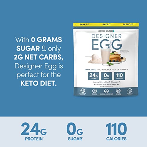 Designer Wellness 0084433401159 Designer Egg, Natural Egg Yolk & Egg White Protein Powder thumb #5