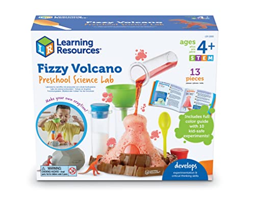 Learning Resources Fizzy Volcano - 13 Pieces, Ages 4+, Preschool Science Lab Kits, Experiments STEM Toys for Kids, Classroom Must Haves - Image 8