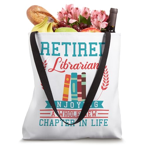 Bolsa Tote Divertida para Jubilados Librero miniatura 4