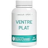 Laboratoire Beauchamp - Complément alimentaire VENTRE PLAT - 50 gélules - Confort digestif - Aide à soutenir la digestion - Aide à réduire les ballonnements - Développé en France