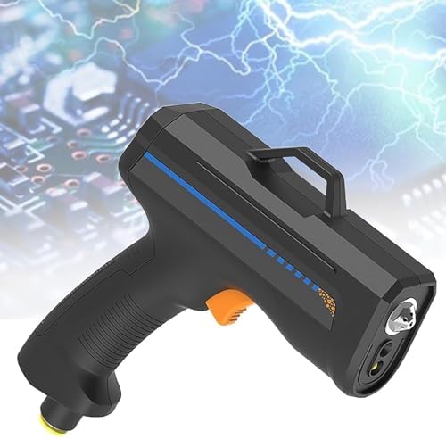 Upgrade Ionizing Air Blowing Gun - Handheld Anti-Static Dust Removal Tool with Detection Light, Efficient Static Eliminator for Electronics Repair and Maintenance