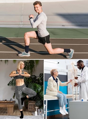 Image of Artfasion Non Slip Socks Men: Grip Anti Slip Socks for Seniors Hospital Yoga Pilates