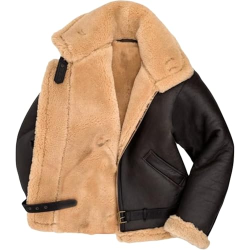 Chaqueta tipo Bomber con forro Sherpa para hombre miniatura 1