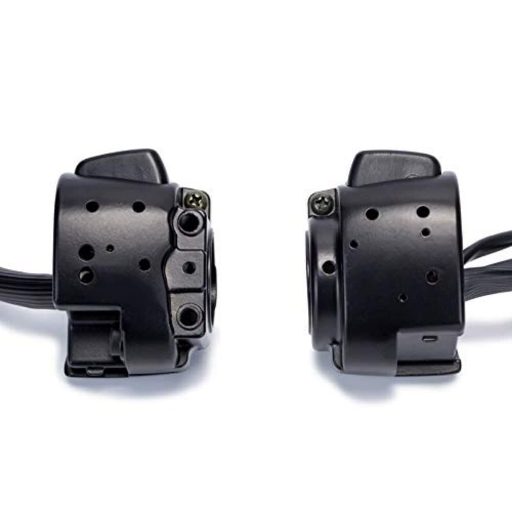 NOLLAM Handle Switch Button For Harl&ey Softail For Dyna For Sportster 883 1200 V-Rod TO&UR&IN&G Electra Glide Motorcycle 1" 25mm Handlebar Turn Signal Control Switch (Color : Blackone - Foto 8