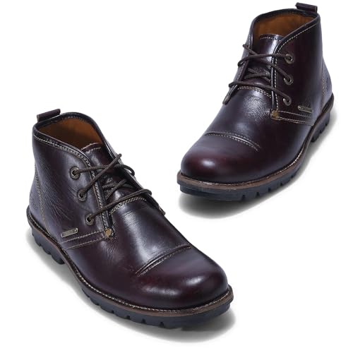 Image of Woodland Desert Boot Brown - Premium Stylish Trendy Fashion Footwear, Comfortable & Durable Design, Perfect, Casual Outings, Office, Lightweight Shoes