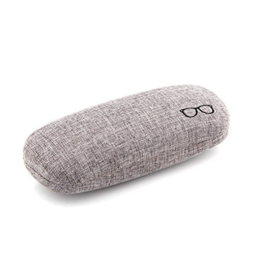 BIGBOBA Moda de Color Liso Púrpura con Modelo de Gafas Funda para Gafas de Sol Rígida, Ropa Portátil Gafas Caja para Gafas para Mujer y Hombre