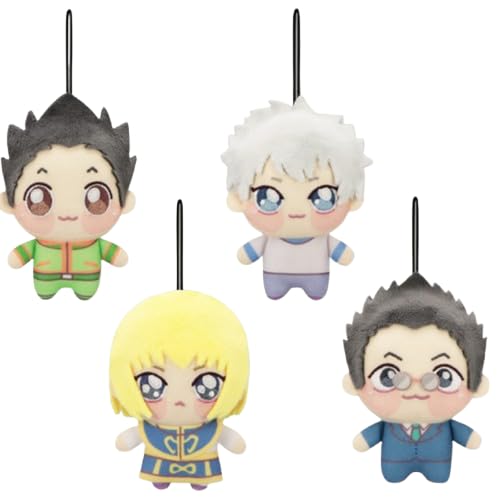 ハンター’ハンター ちょぴぬいぷち ① HUNTER’×HUNTER 約㎝ 全4種セット ゴン キルア クラピカ レオリオ