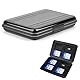 Sd Karten Aufbewahrung,Speicherkarten Etui,Sd Card Case,Sd Karten Etui,Sd Karten Case,Sd Karten Hülle, Tragetasche Sd Karten Case Box Für Micro Sd Sdxc Sdhc Sd Sdxc (Schwarz)
