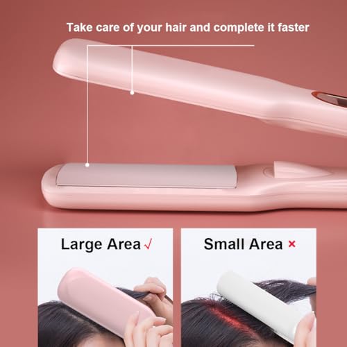 Plancha de pelo volumizadora JINRI, rosa miniatura 3