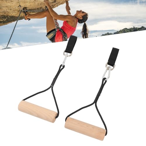Anillas de gimnasia de madera con bolsa de transporte miniatura 5