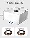 EVIL ENERGY 15 Gallon Fuel Cell Gas Tank Aluminum with Level Sender Street Drift Silver