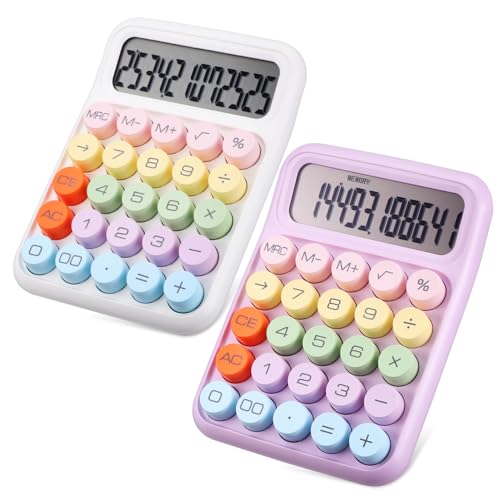 Calculadoras mecánicas SEWACC de 2 piezas para evitar errores de digitación en contabilidad