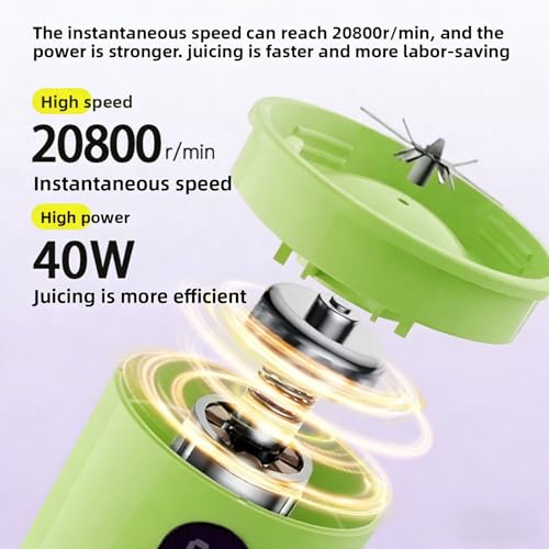 Mélangeur portable 500 ml Cocoarm sans fil rechargeable