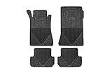 WeatherTech All-Weather Floor Mats for Mercedes CLK-Class - 1st & 2nd Row (Black)