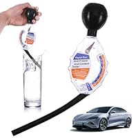 CIGTSICO KFZ Frostschutzprüfer, Frostschutzprüfer Auto Kühlmittel Tester, Zu -43°C Frostschutz Tester, Kühlerfrostschutz Messgerät, Frostschutzprüfgerät im Wasserbehälter