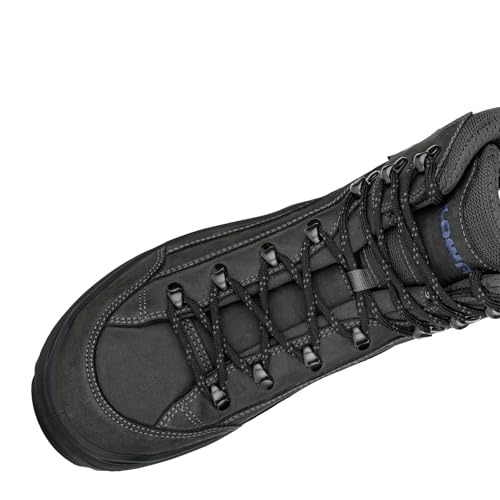 LOWA Stiefel mittel RENEGADE GTX MID anthrazit/stahlbla, 44
